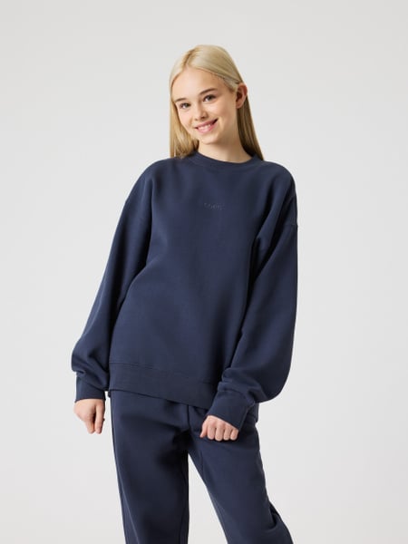 Björn Borg Borg Oversized Sweatshirt Marineblå, 122-128