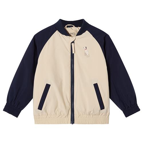 Kuling Vadstena Bomberjakke Dalmatian Dalmatian 98 cm  Hvid  98 cm  unisex