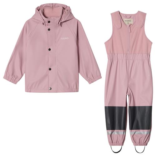 Kuling Ottawa Foret Regnsæt Dusty Pink Dusty Pink 74/80 cm Rain Lyserød  74/80 cm  unisex