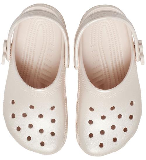 Crocs Sandaler - Classic Pearl Shine Clog T - Rosa
