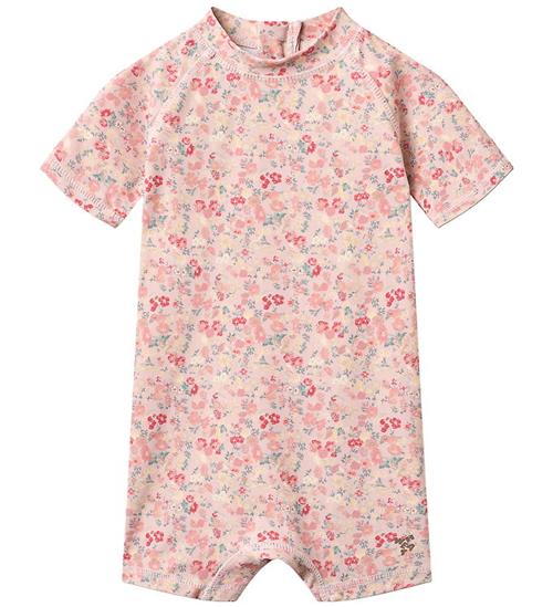 Wheat Badeheldragt - UV40+ - Cas - Powder Flowers And Seashells