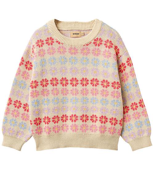 Wheat Bluse - Strik - Harlow - Sandshell Flowers