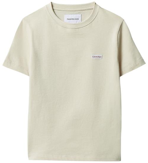 Calvin Klein T-shirt - Logo - Oatmeal Grey