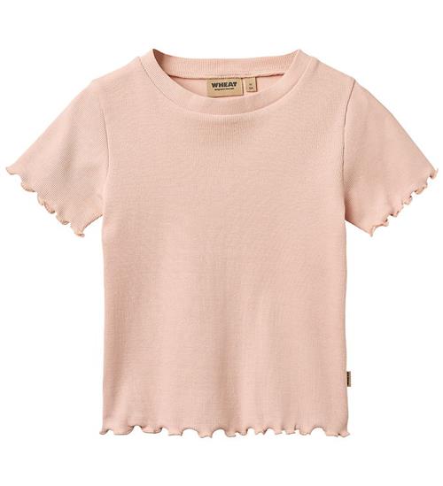 Wheat T-shirt - Alicia - Rib - Powder
