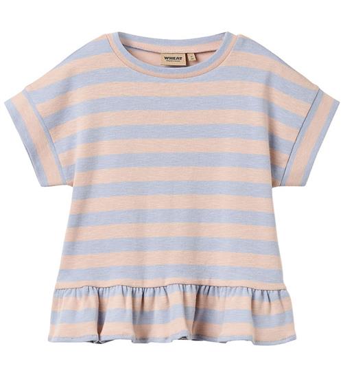 Wheat T-shirt - Marie - Powder Stripe