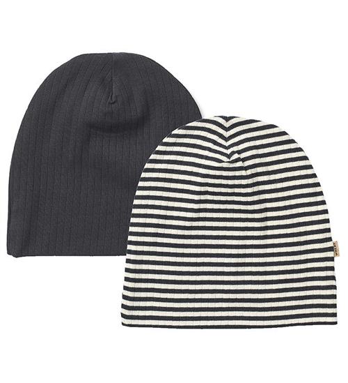 Wheat Hue - 2-pak - Aidan - Navy Rid Stripe