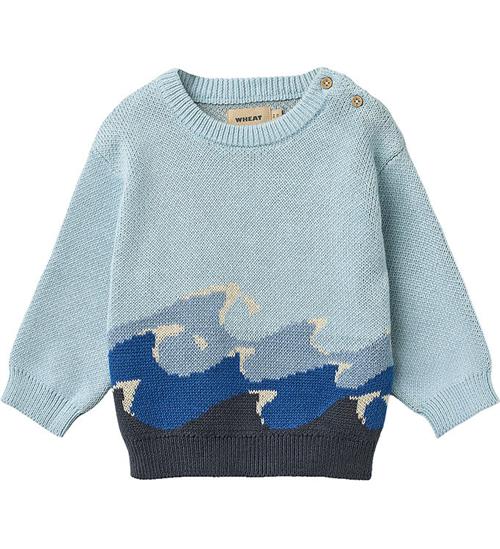 Wheat Bluse - Strik - Knud - Summer Sky