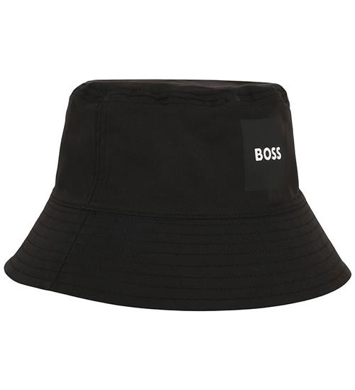 BOSS Bøllehat - Vendbar - Sort