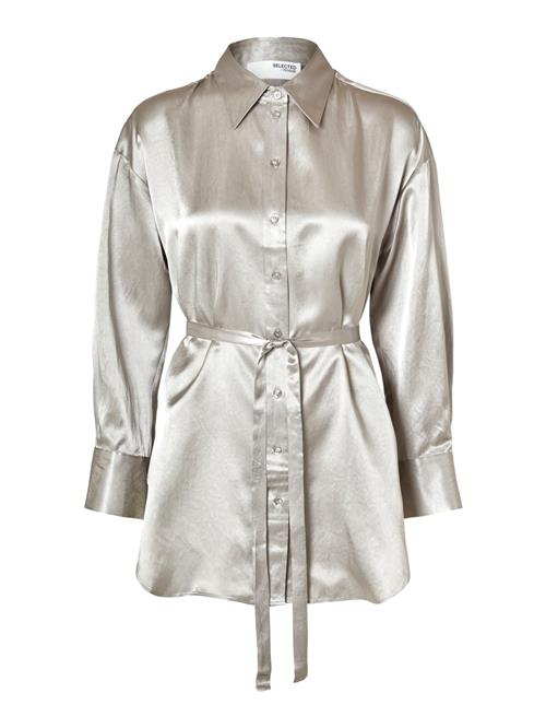 SELECTED Bluse 'SLFSELENE'  sølvgrå