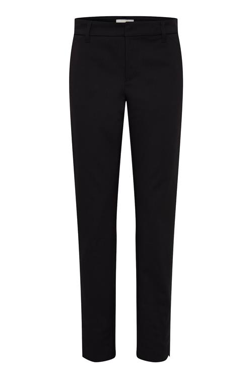 PULZ Jeans Lærredsbukser 'Bindy HW'  sort