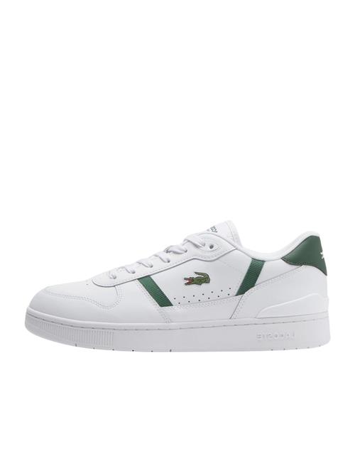 LACOSTE Sneaker low  grøn / hvid
