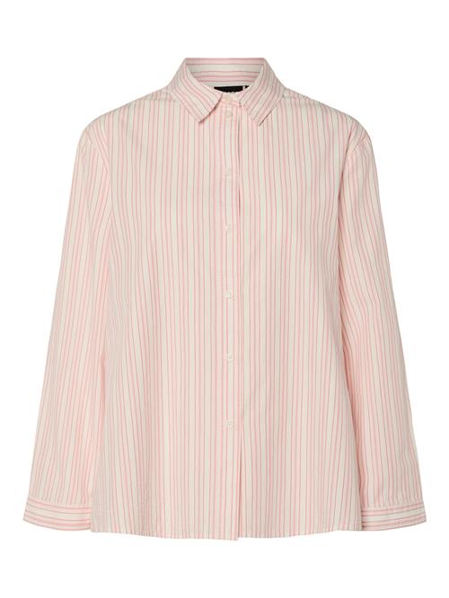 PIECES Bluse  lys pink / æggeskal