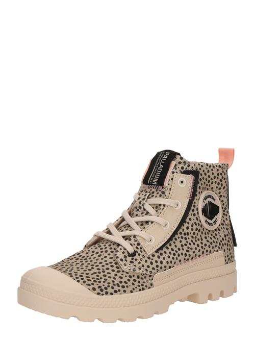 Palladium Snørestøvletter 'PAMPA'  beige / sort