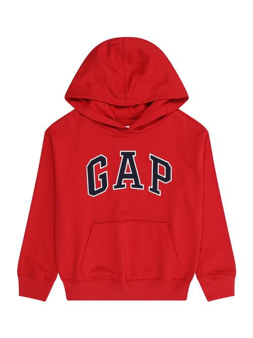 GAP Sweatshirt 'HERITAGE'  rød / sort / offwhite