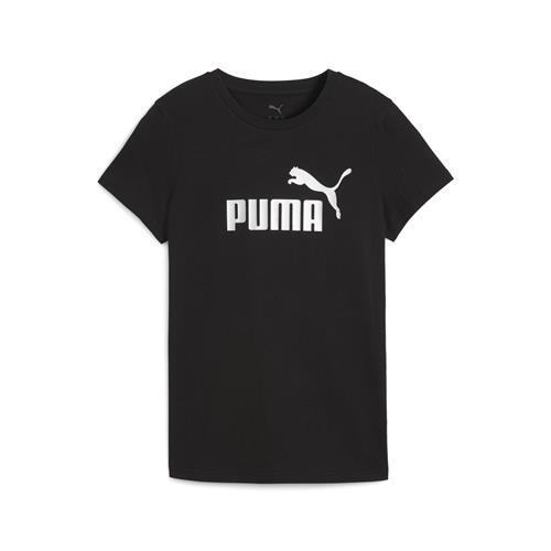 PUMA Funktionsbluse 'ESS No. 1'  sort / hvid