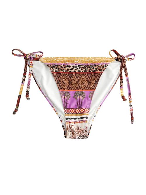 Next Bikinitrusse 'Perlendetail'  brun / karamel / pink