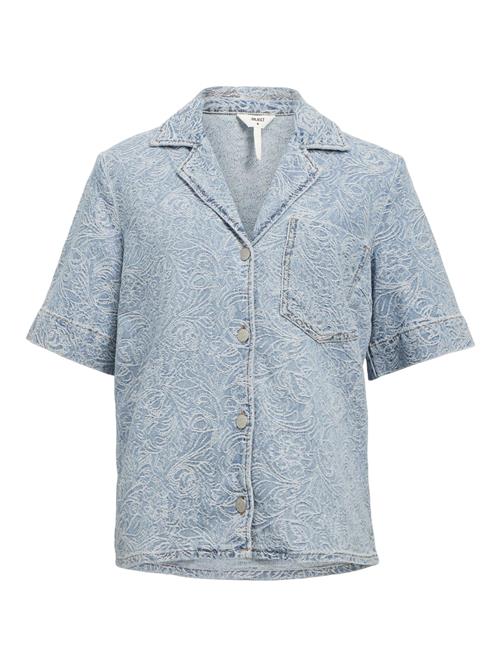 OBJECT Bluse 'OBJMirwa'  blue denim / lyseblå