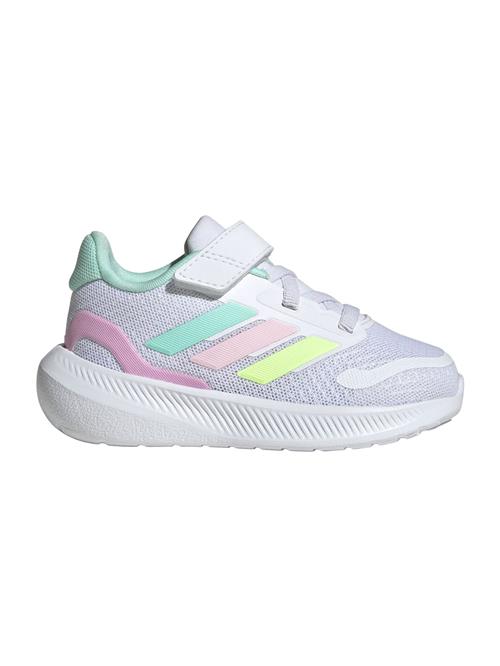 ADIDAS SPORTSWEAR Sportssko 'RUNFALCON 5 EL I'  citron / mint / lyserød / hvid