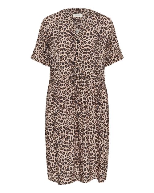 Cream Kjole 'Ferina'  beige / brun / sort