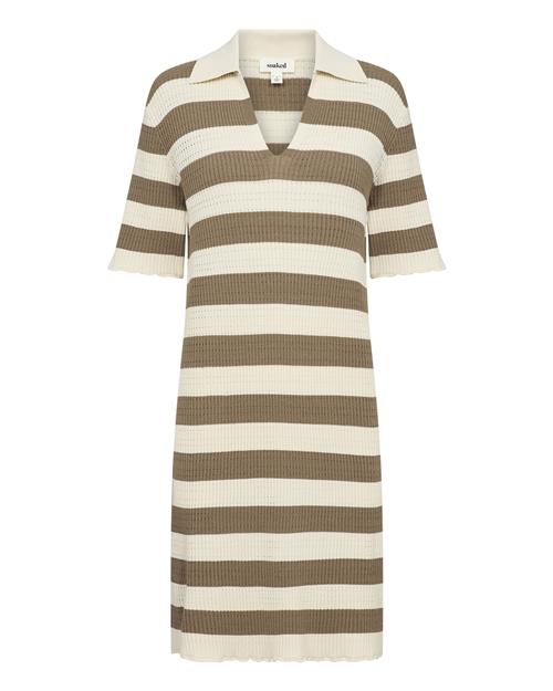 SOAKED IN LUXURY Kjole 'Lidya'  chamois / æggeskal