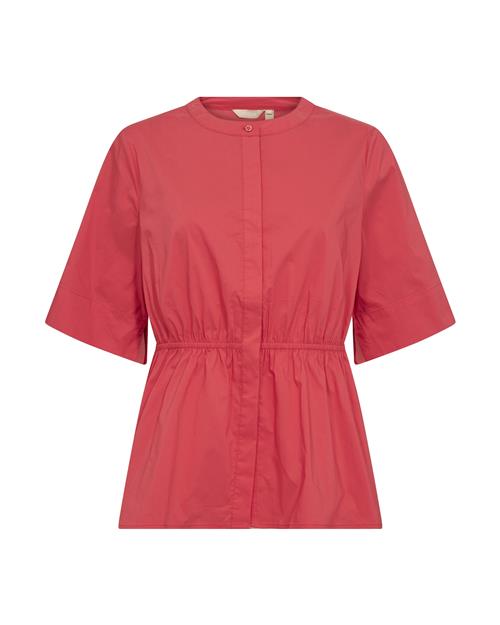 CULTURE Bluse 'Zeta Antoinett'  neonrød