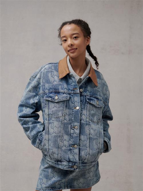 Tommy Jeans Overgangsjakke  blue denim