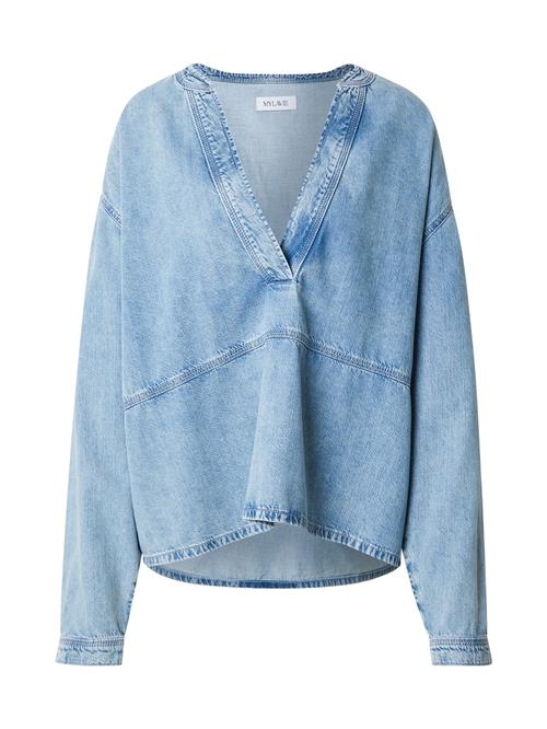 MYLAVIE by Sarah Harrison Bluse  blå