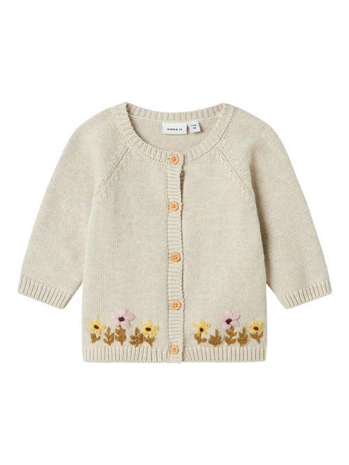 NAME IT Cardigan 'NBFKAMMA'  beige / brun / gul / lyserød