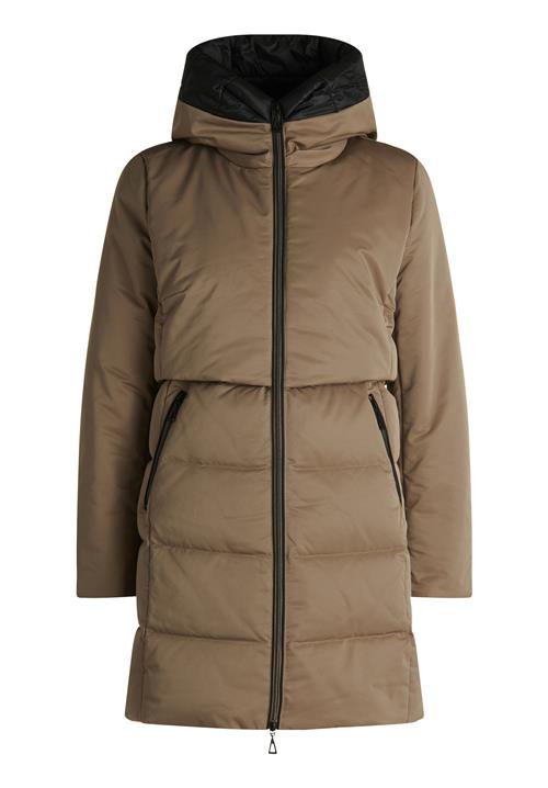 Amber & June Vinterfrakke  brun / sort