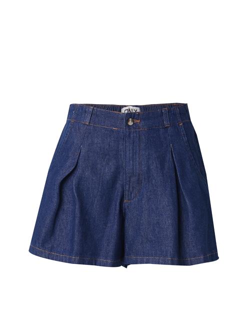 ONLY Jeans med lægfolder 'ONLELLIS'  mørkeblå