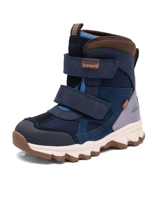 BISGAARD Snowboots 'Edon'  navy / røgblå / royalblå / brun