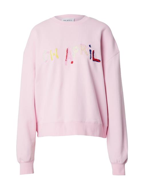 OH APRIL Sweatshirt  mørkeblå / gul / lyserød / blodrød
