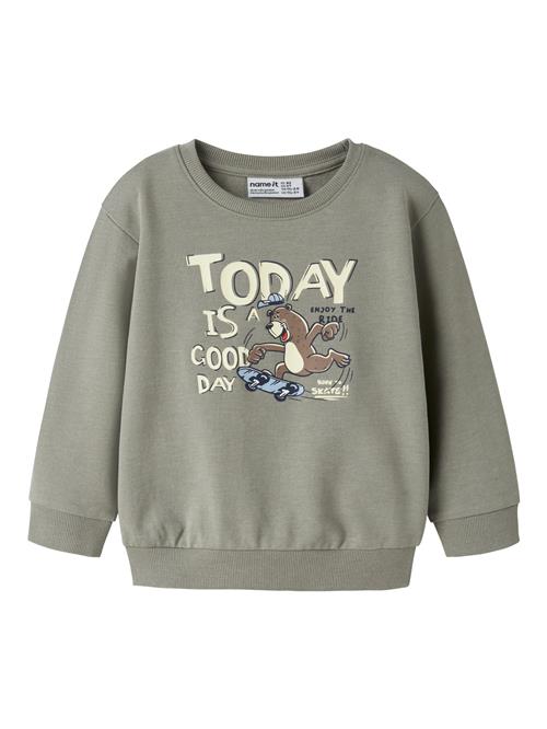 NAME IT Sweatshirt Alexander Shadow Bear Skater
