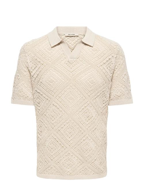 ONLY & SONS | Onskolmar Life Reg 5 Ss Resort Knit | XXL