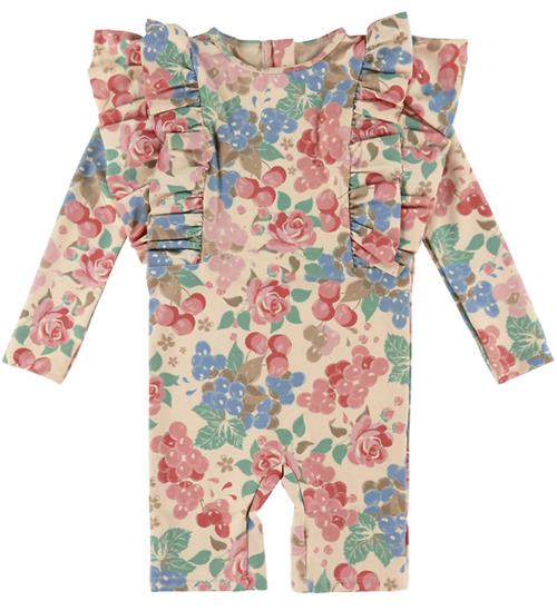 Konges Sløjd Badeheldragt - UV40+ - Manuca Frill - Bloomiegrape