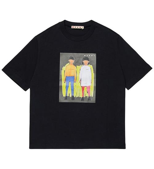 Marni T-Shirt - Sort m. Print