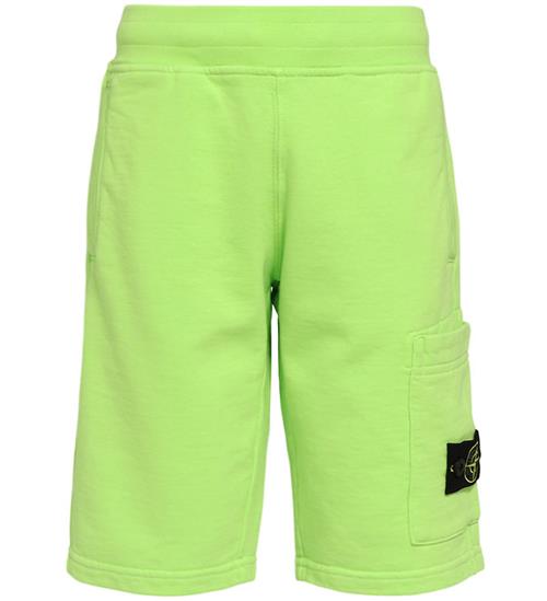 Stone Island Sweatshorts - Lime