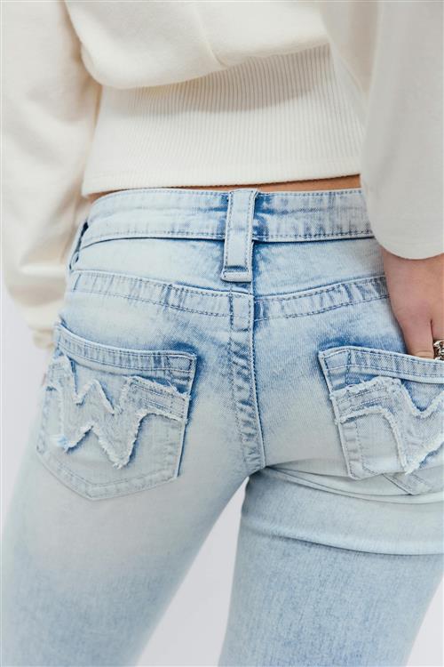 Gina Tricot - Y runway jeans tall - bootcut jeans - Blå - 164 - Pige