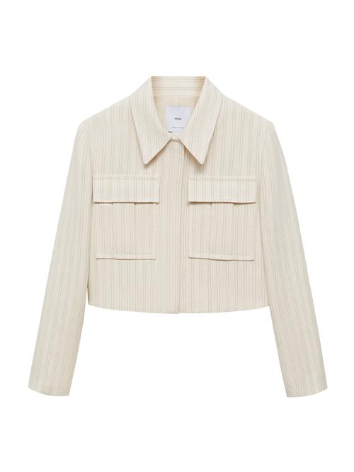 MANGO Overgangsjakke 'Geranio'  creme