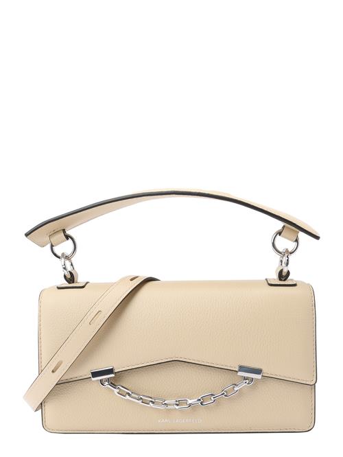 Karl Lagerfeld Skuldertaske 'SEVEN GRAINY'  beige