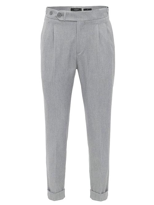 Antioch Bukser med fals  lysegrå