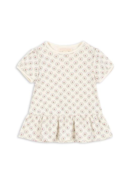 Konges Sløjd GOTS Classic Tee Mirage Minu  Mirage Minu 3 Y  Hvid  3 år  kvinde