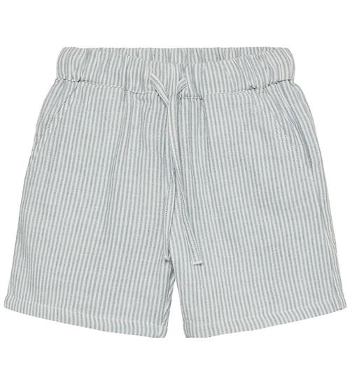 En Fant Shorts - Muslin Stripe - Citadel