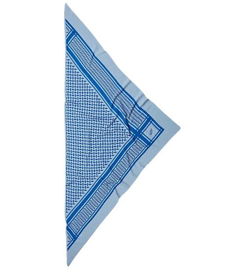 Lala Berlin Tørklæde - 162x85 - Triangle Trinity M - Atlantic
