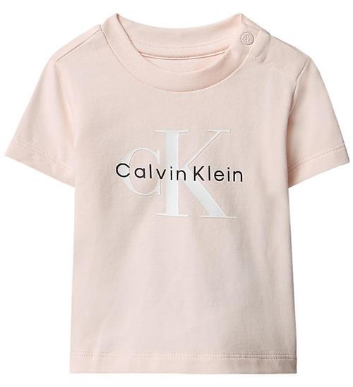 Calvin Klein T-shirt - CK Logo - Pearl