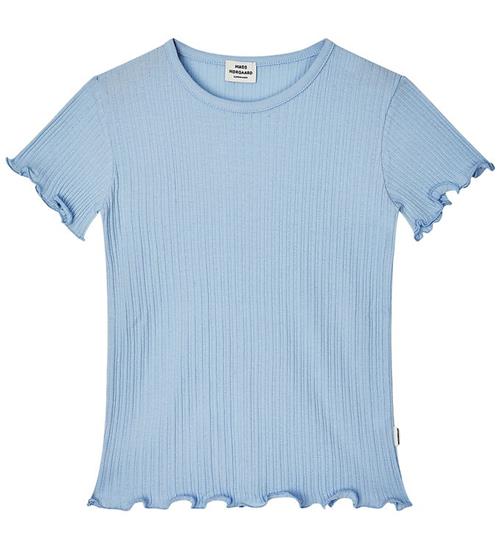 Mads Nørgaard t-shirt - Pointella Trixina - Cashmere Blue