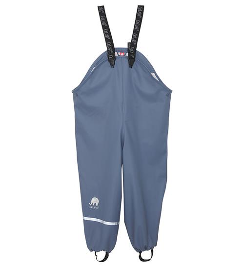 CeLaVi Regnbukser m. Seler - PU - Flint Stone