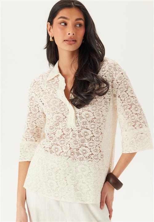 ONLY Onlrao 3/4 LACE SHIRT WVN
