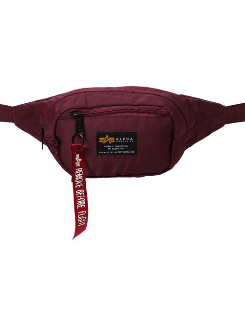 ALPHA INDUSTRIES Skuldertaske  burgunder