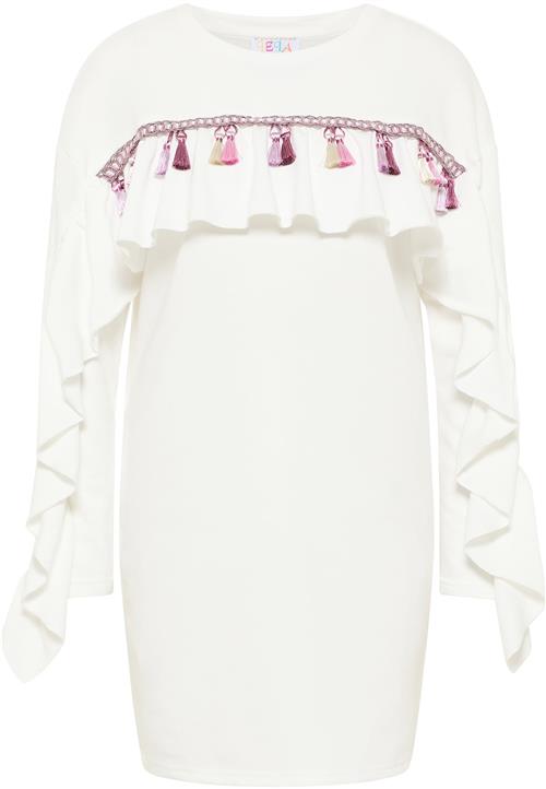 IZIA Kjole  gul / lyserød / rødviolet / hvid